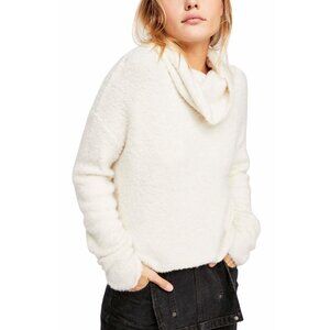 Free People, Stormy Pullover, Neutral, Size Large, NWT